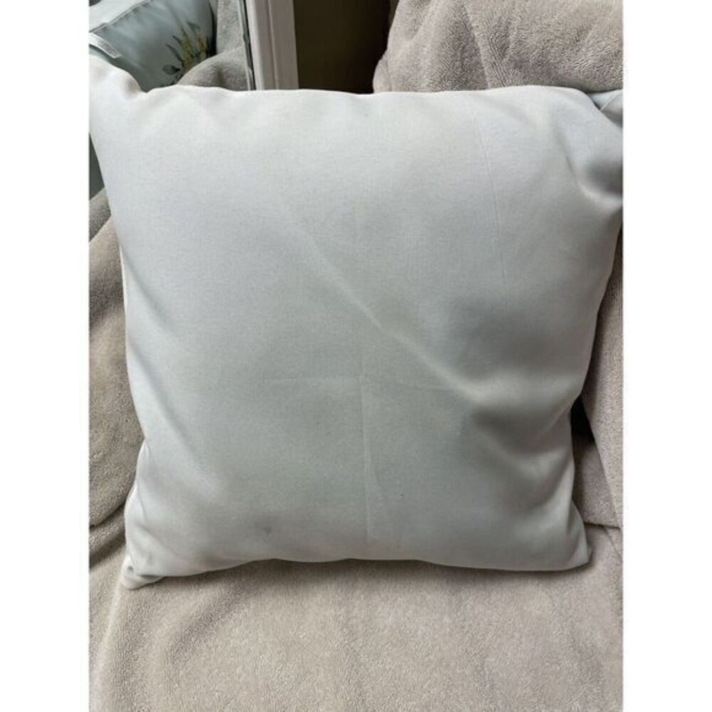 Light Blue Easter Rabbit‎ Pillow - Picture 2 of 2